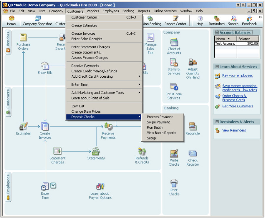 QuickBooks<sup>®</sup> Processing